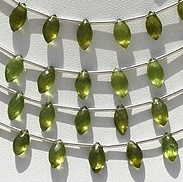 Vesuvianite Marquise beads