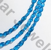 Apatite Gemstone Beads Oval Faceted