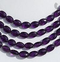 Amethyst Gemstone Oval Faceted