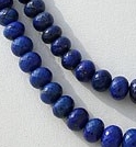 16 inch strand Lapis Gemstone  Faceted Rondelles