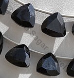 黑色尖晶石三角形切割珠