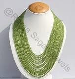 Peridot Gemstone Faceted Rounds
