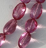 Pink Topaz Faceted Oval
