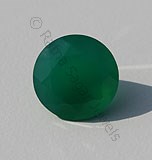 Green Onyx Round Facet