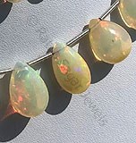 埃塞俄比亚蛋白石扁梨形