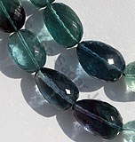 Fluorite Gemstone Beads  Faceted Nuggets