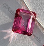 Pink Topaz Gemstone Octagons
