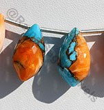 Turquoise Gemstone Chandelier Briolette