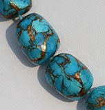 Turquoise Gemstone Faceted Nuggets