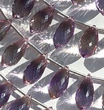 紫黄晶宝石吊灯 Briolette