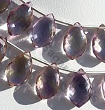 紫黄晶宝石海豚形状