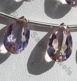 紫黄晶宝石平切