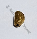 18k Gold Quadrilateral Plain Beads