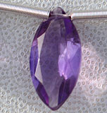 紫水晶宝石珠榄尖形