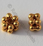 18k Gold Spacer Beads