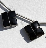 Black spinel Clove Beads