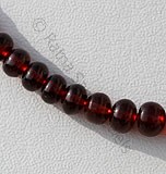 Rhodolite Garnet Plain Beads
