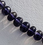 Iolite Gemstone Plain Beads