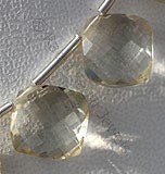 Scapolite Gemstone Cushion Shape Beads