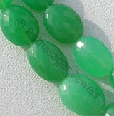 Chrysoprase Gemstone  Oval Faceted