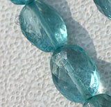 Apatite Gemstone Beads  Oval Faceted