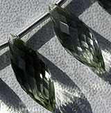 Green Amethyst Gemstone Dew Drops